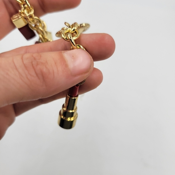 Dolce & Gabbana Gold-Tone Makeup Charm Bracelet - Picture 7 of 16